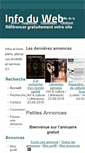 Mobile Screenshot of info-du-web.com